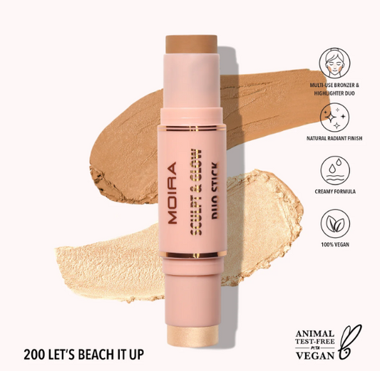 Sculpt & Glow Duo Stick (200, Let's Beach it up)