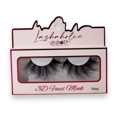 LASHAHOLIC 3D FAUX MINK LASHES-FINNA