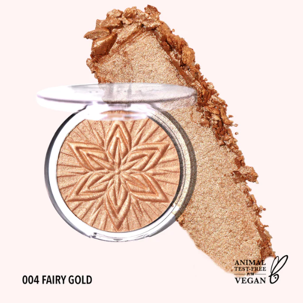 SUN GLOW FACE & BODY HIGHLIGHTER (004, FAIRY GOLD)