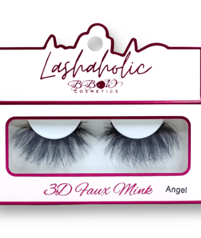 LASHAHOLIC 3D FAUX MINK LASHES-ANGEL