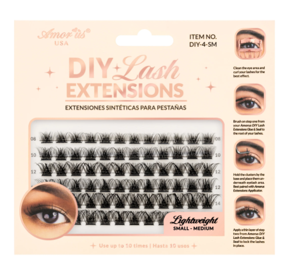 DIY LASHE EXTENSIONS 8 SM