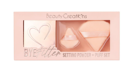 BYE FILTER SETTING POWDER + PUFF SET #BFSPP1-SET