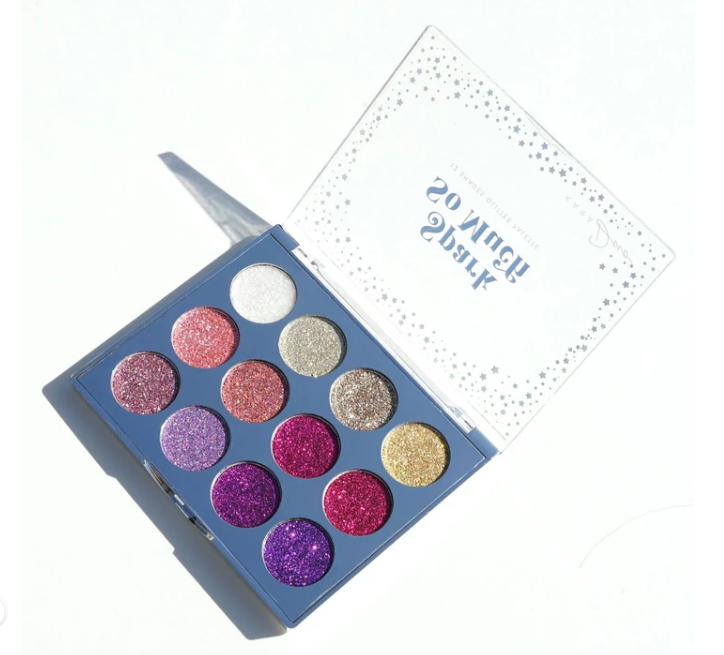 ES127 SPARKLE SO MUCH PRESSED GLITTER PALETTE