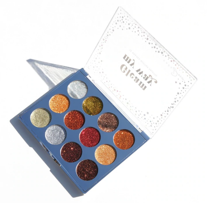 ES128 GLEAM MY WAY PRESSED GLITTER PALETTE