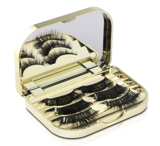 TRAVEL LASH BOX GOLD