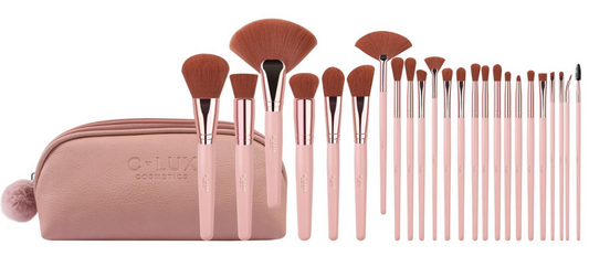 24 PIECES BRUSH SET NUDE