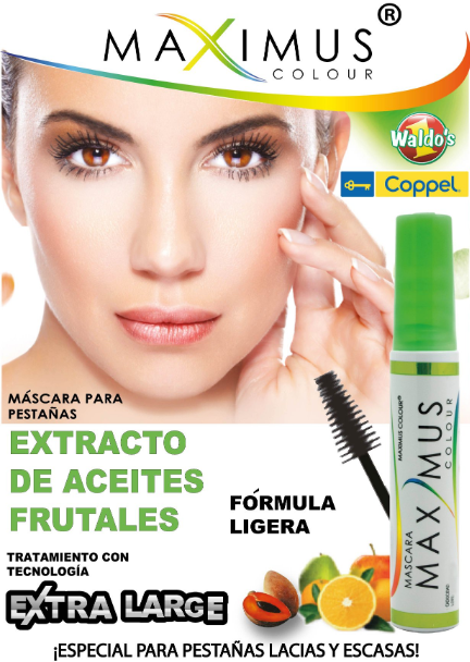 MASCARA EFECTO EXTENSIONES - CON ACEITE DE FRUTAS