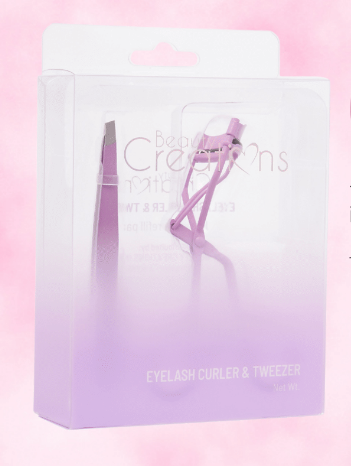 EYELASH CURLER & TWEEZER SET PURPLE #ELCT PURPLE