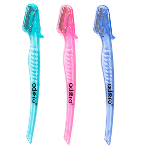 DELICATE TRIM & SHAPE EYEBROWS RAZOR ( 3 PC/ BLISTER)