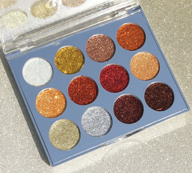 ES128 GLEAM MY WAY PRESSED GLITTER PALETTE