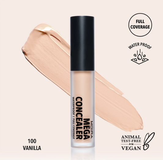 MEGA WATERPROOF CONCEALER - 100 VANILLA