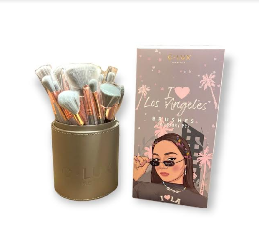 24 PCS BRUSH SET I LOVE LA