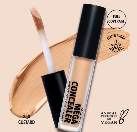 MEGA WATERPROOF CONCEALER - 250 CUSTARD