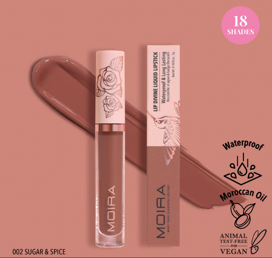 LIP DIVINE LIQUID LIPSTICK (002, SUGAR & SPICE)