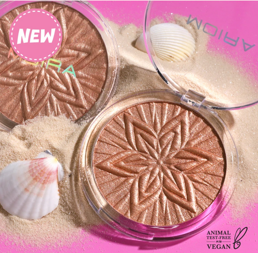 SUN GLOW FACE & BODY HIGHLIGHTER (004, FAIRY GOLD)